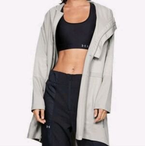 Under Armour Women’s Light Tan Hooded Rain Coat